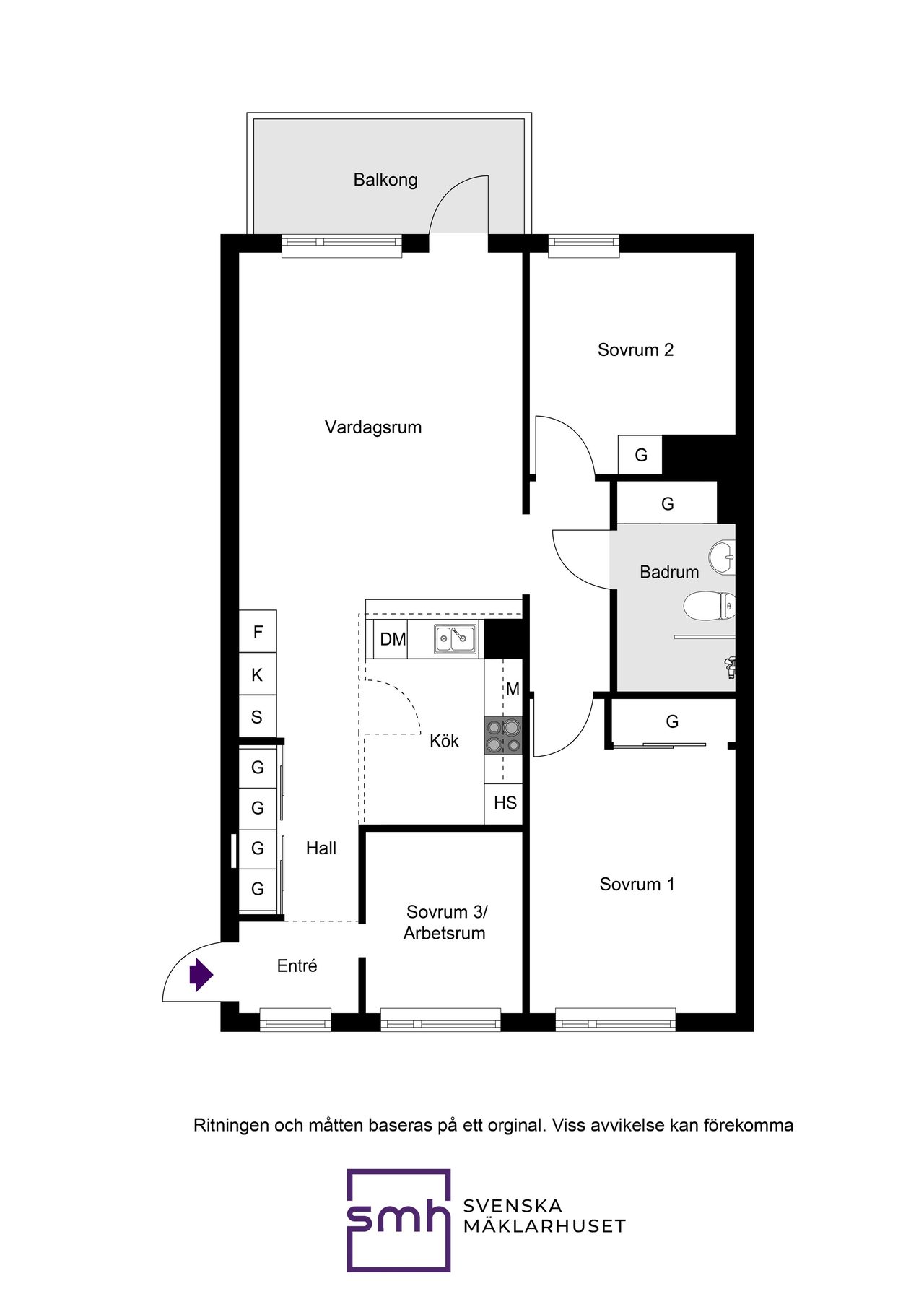 Mariehällstorget 6, 4 tr.