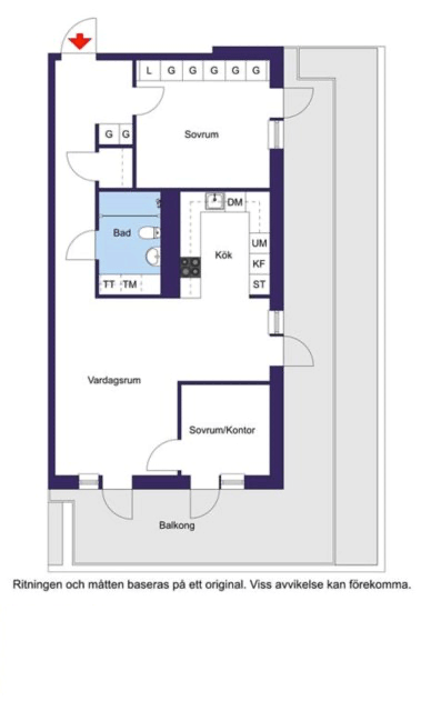 Beckomberga skogsväg 2
