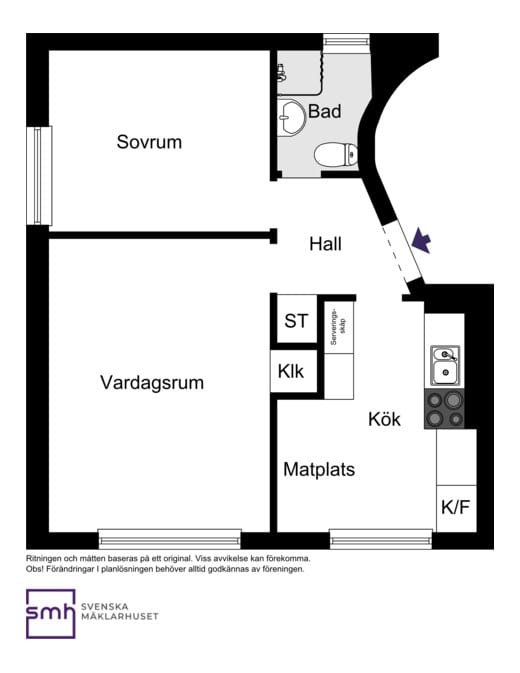 Tallbacksvägen 5, 1 tr.