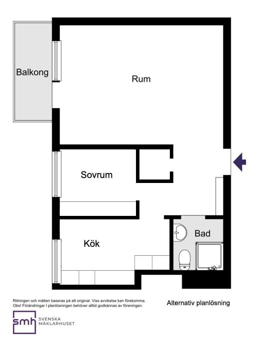 Tranebergsvägen 40, 3/3 tr.