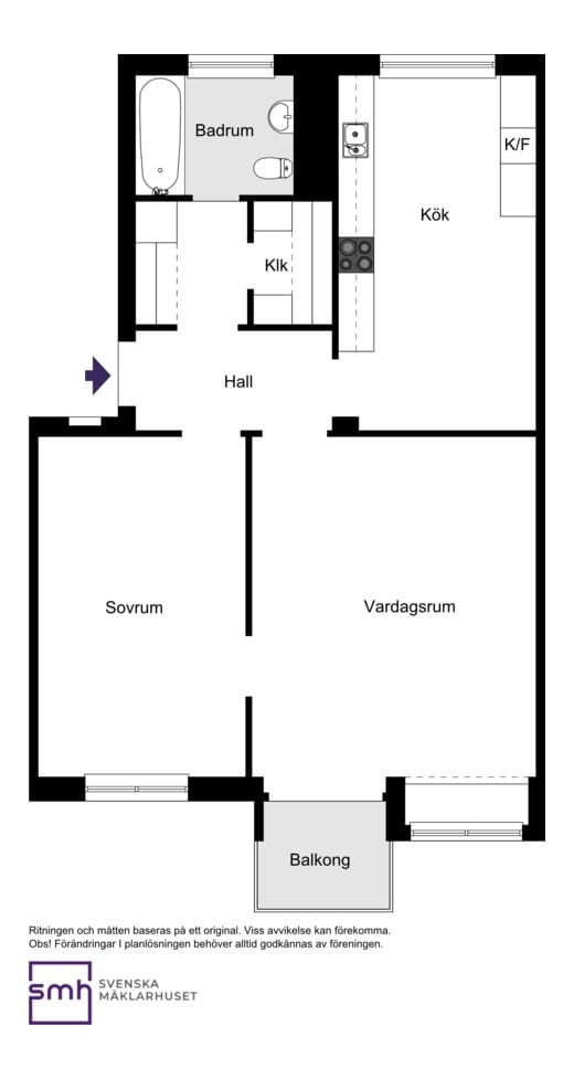 Elias lönnrots väg 25, 2tr