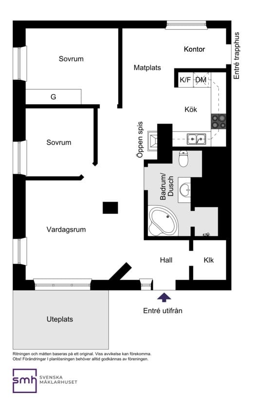 Tranebergsvägen 57, bv.