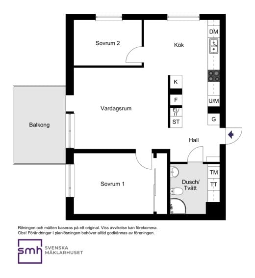 Beckombergavägen 215, högst upp!
