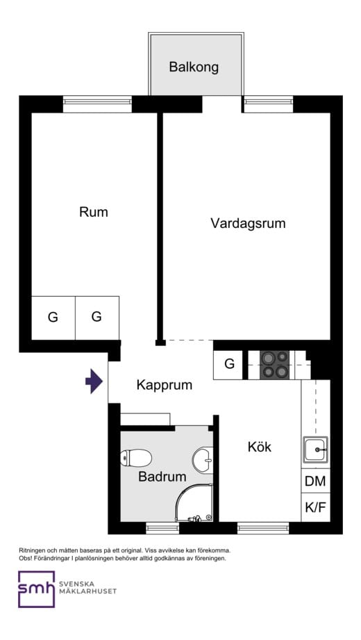 Fredrikslundsvägen 3, 1tr.