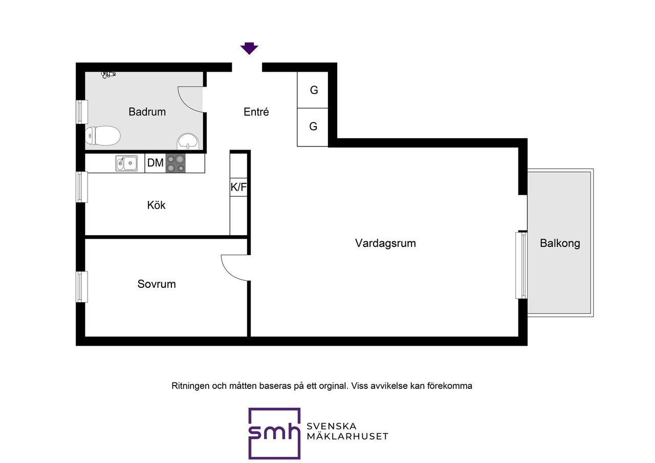 Ståltrådsvägen 44, 3/3 tr.