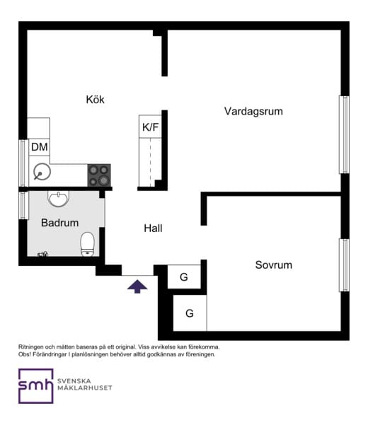 Tunnlandsvägen 42, 1tr.