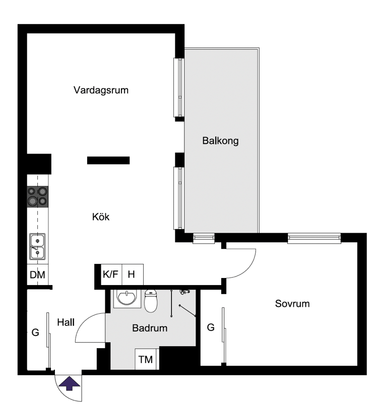 Dartanjangs Gata 68, 12tr