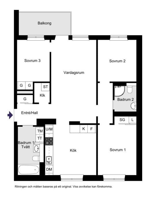 Tomtebobarnens Gata 7, 1 tr.