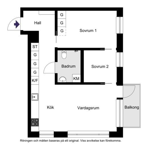 Ursviks Allé 23, vån 3/3