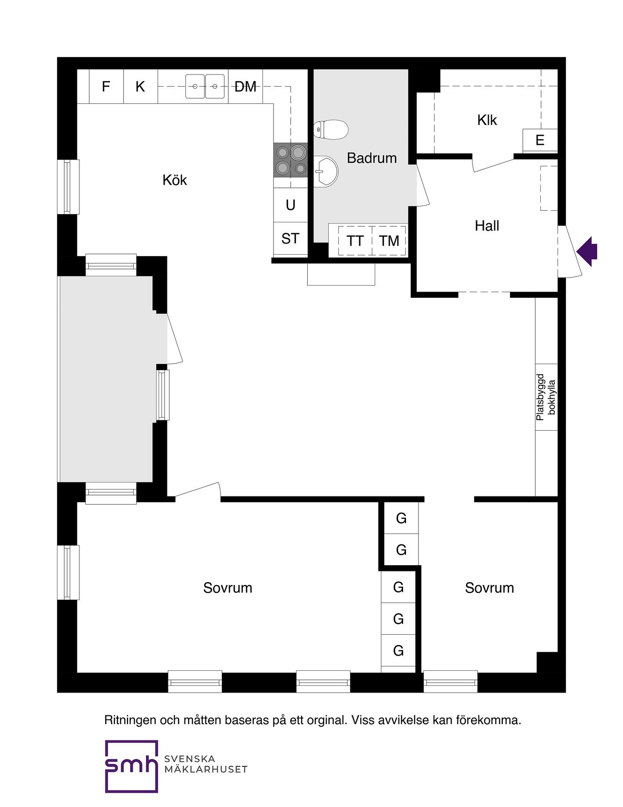 Sundbybergs Torg 1J, vån 9