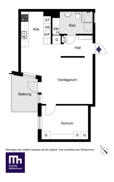 Hamngatan 18B, vån 6/6