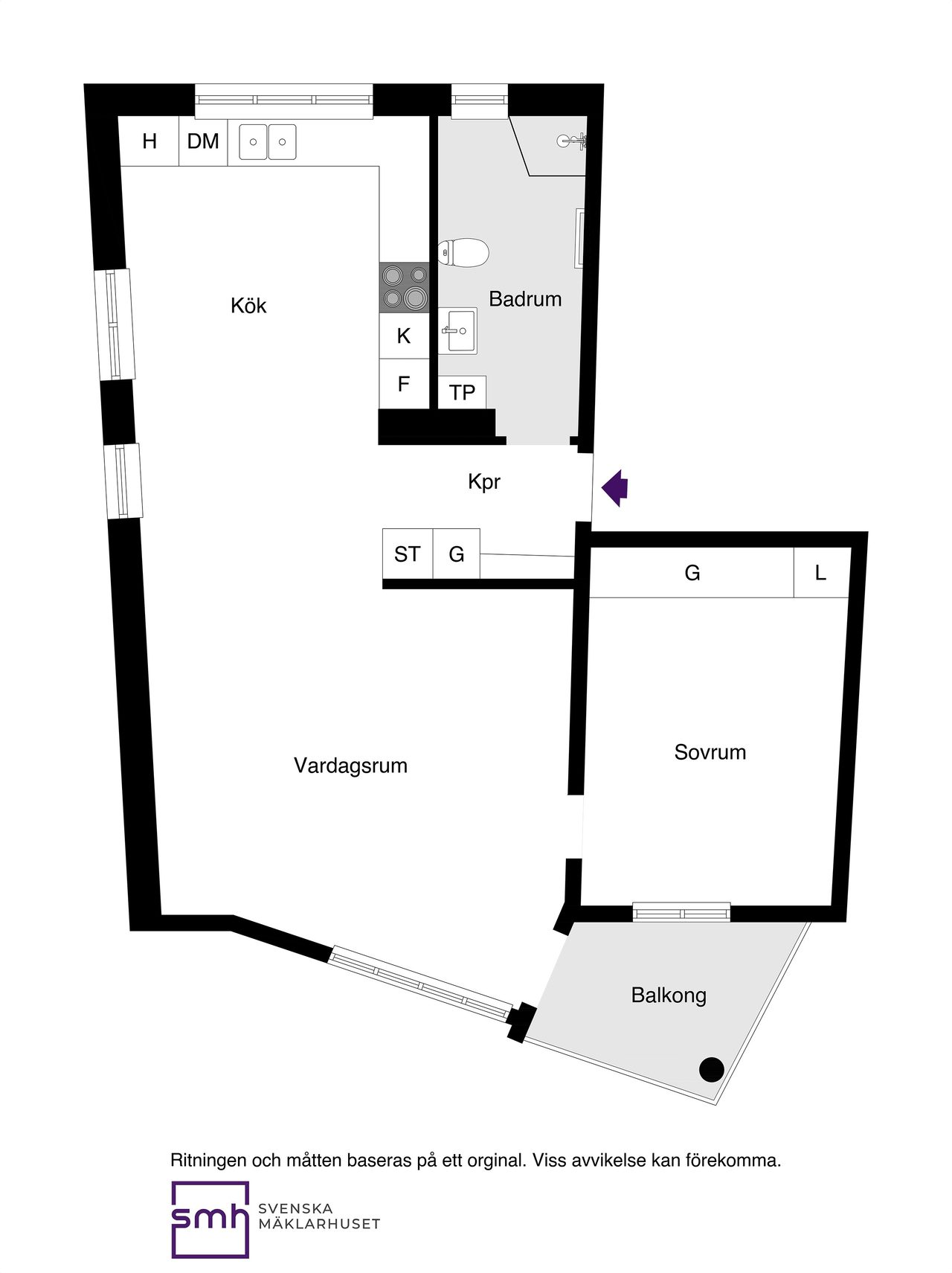 Högklintavägen 14, 1 tr