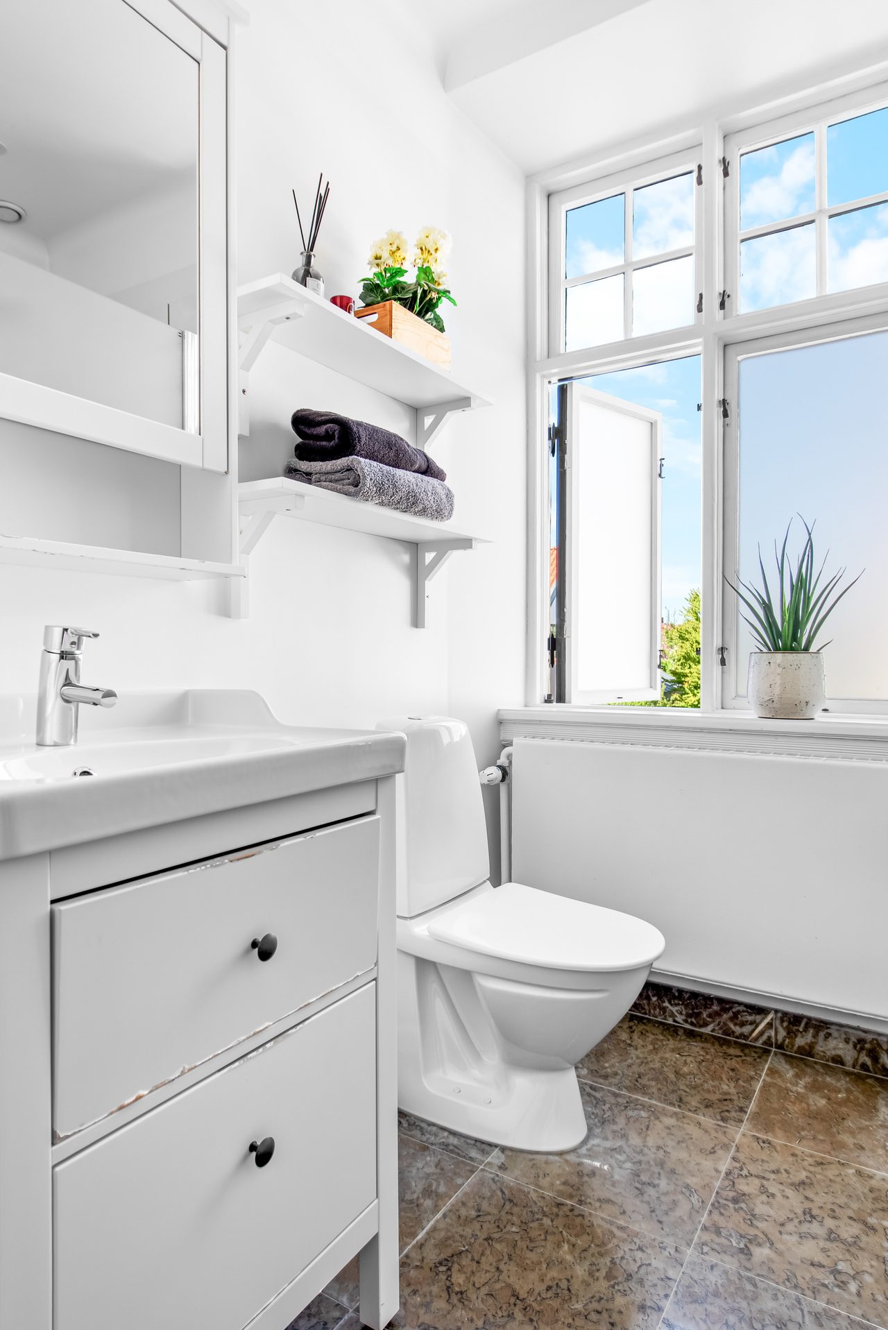 Plan 2  Wc/Dusch lägenhet 3 rok