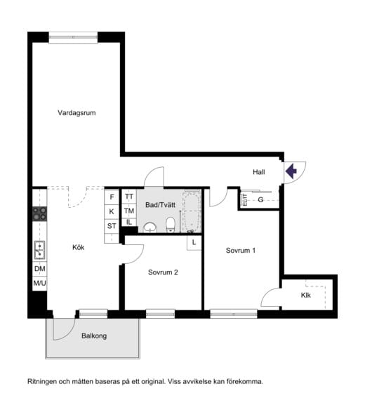 Sjöviksvägen 128, 3 tr!