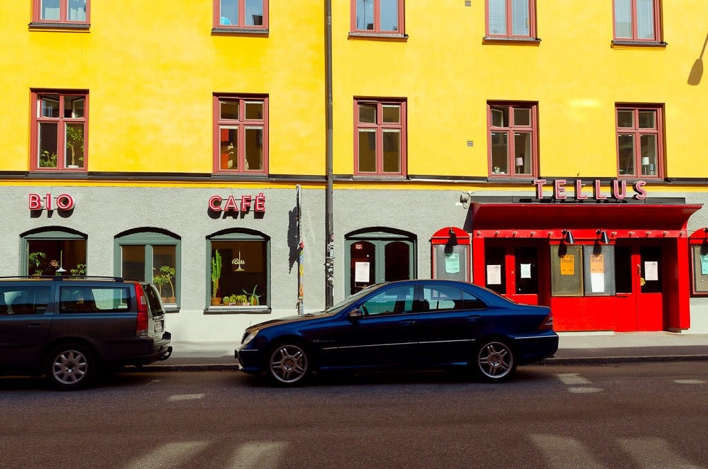 Mysiga biograf Tellus.