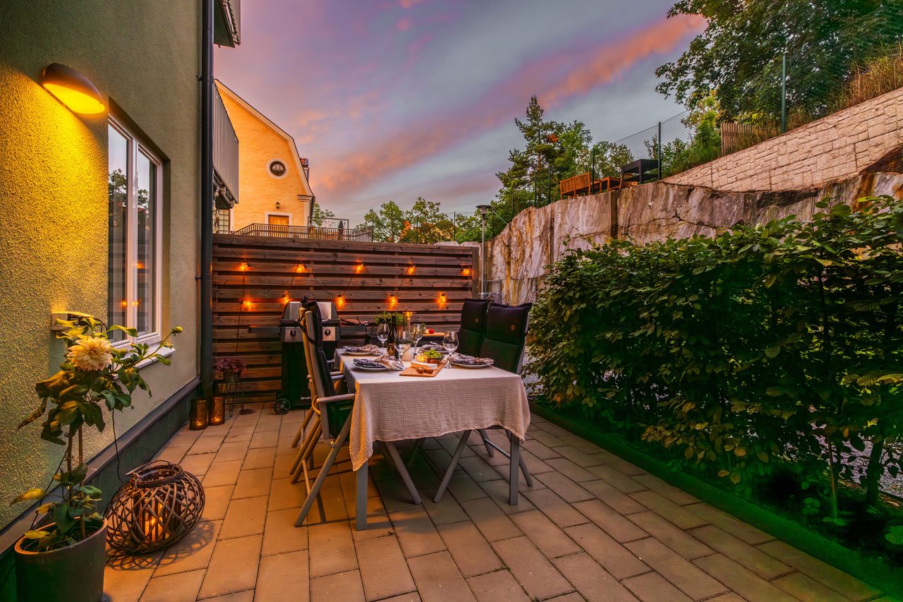 Svandammsvägen 37, uteplats!