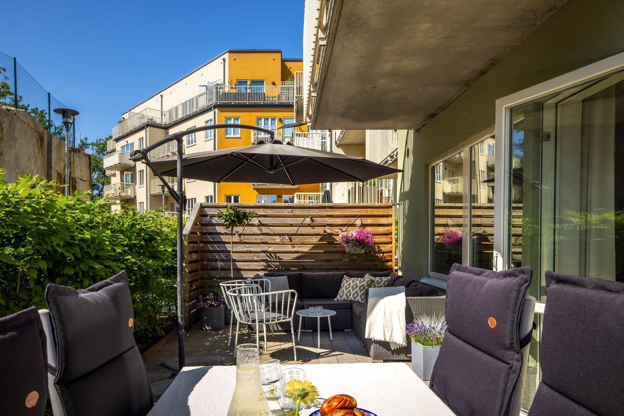 Svandammsvägen 37, uteplats!