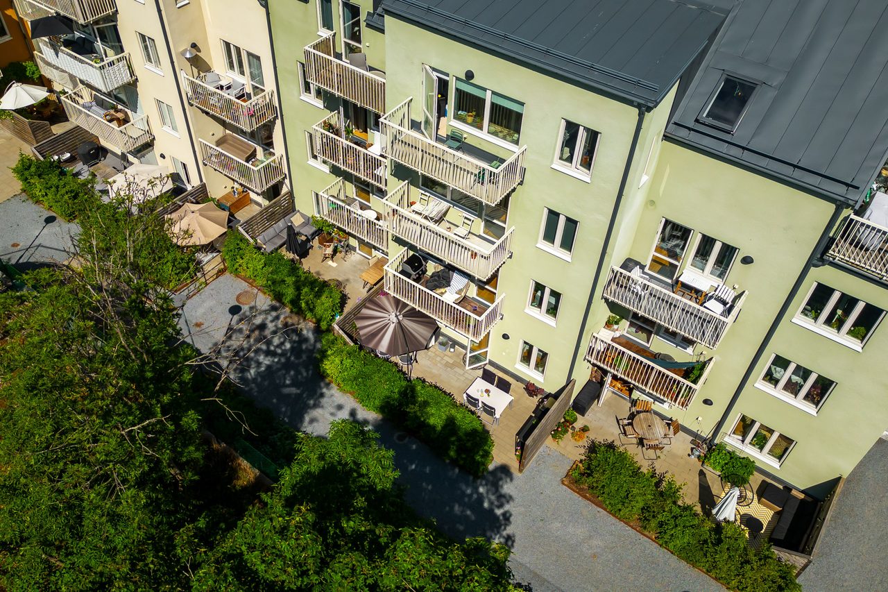 Svandammsvägen 37, uteplats!