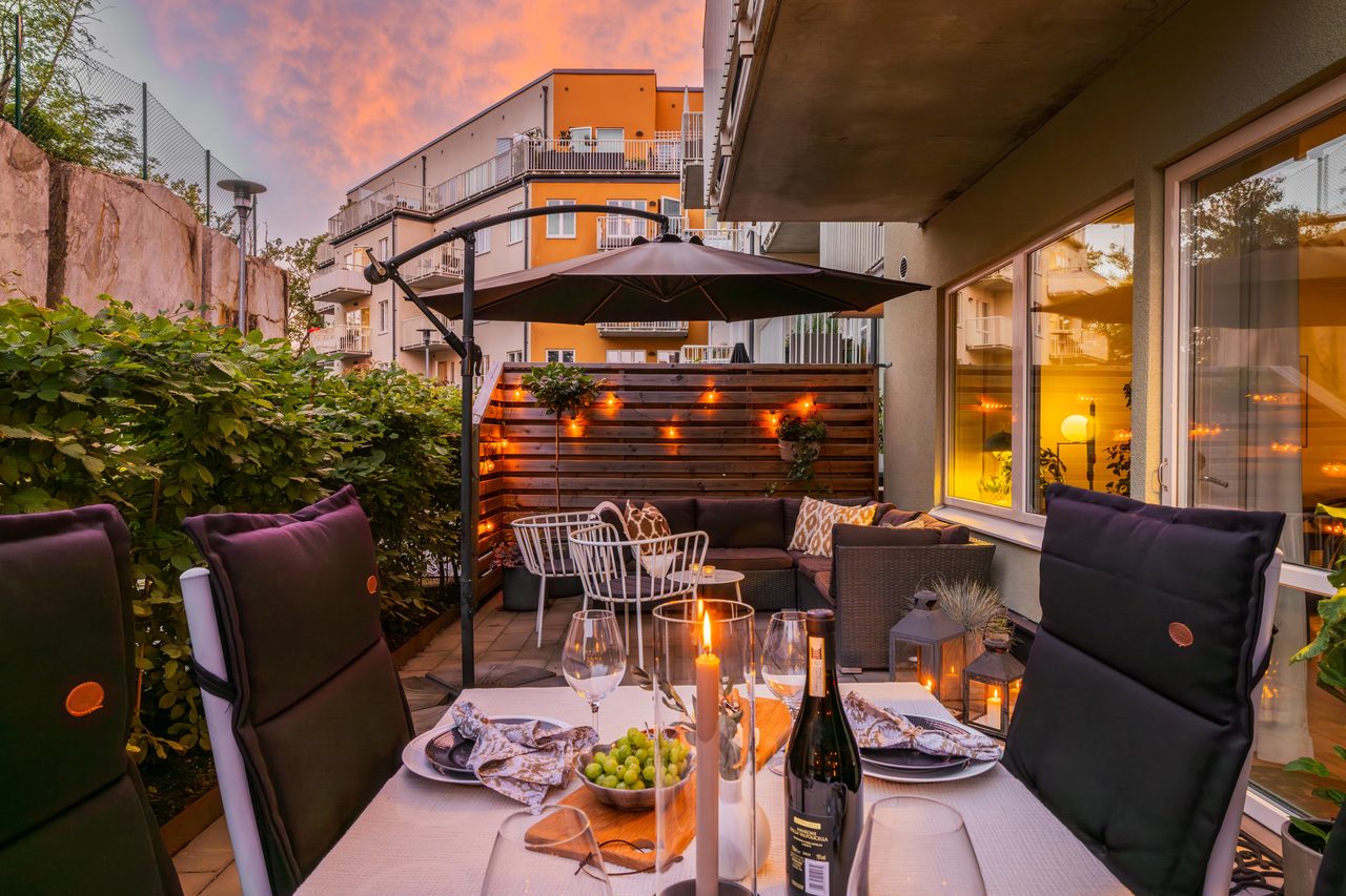 Svandammsvägen 37, uteplats!