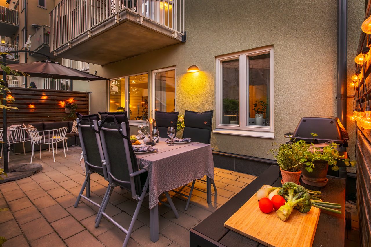 Svandammsvägen 37, uteplats!