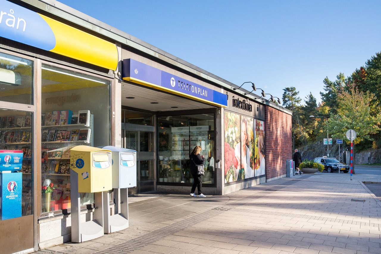 T-bana Telefonplan tar dig snabbt in till stan