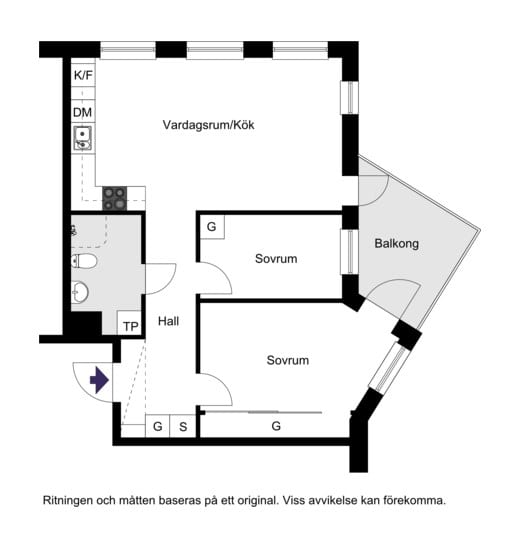 Nybohovsbacken 35D, 5tr!