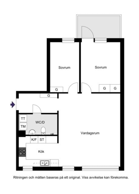 Hägerstensvägen 229, vån 3