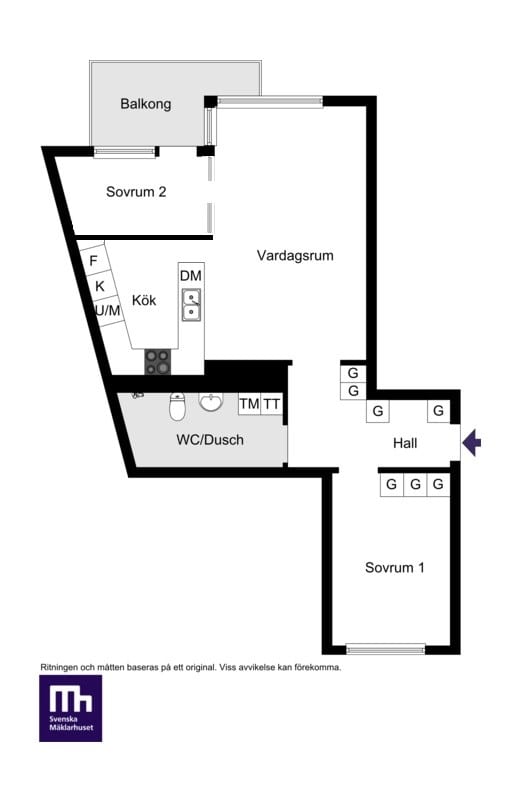 Vingårdsgatan 44, 4 tr