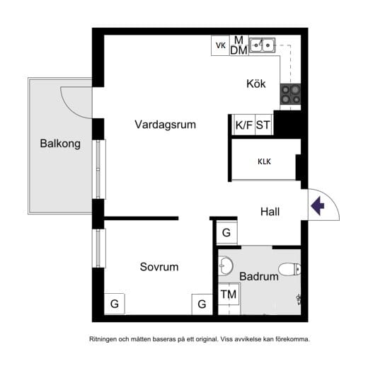 Fredsborgsgatan 36, 4 tr