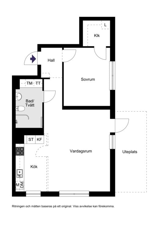 Sjöviksvägen 124, 2 tr