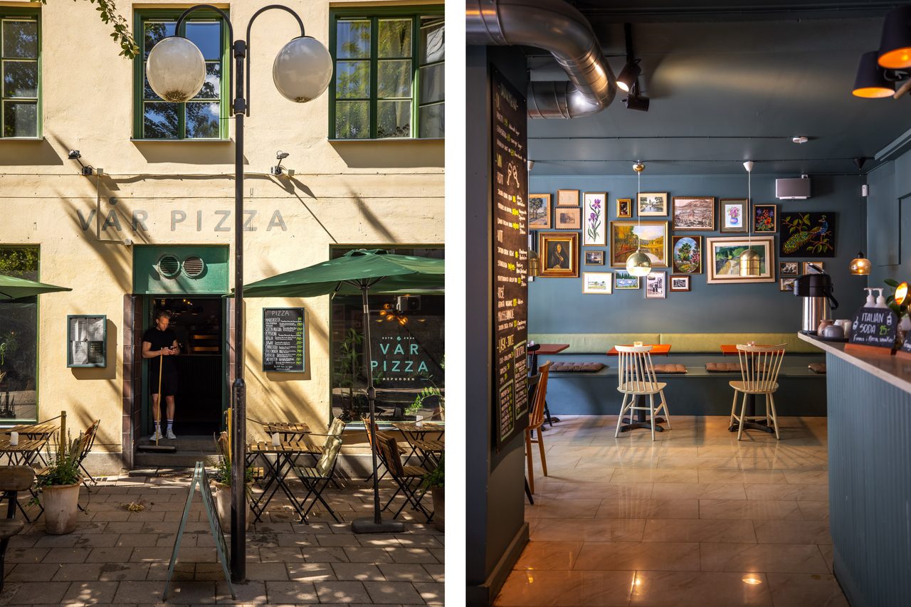 Mysiga Manhemsplatsen intill fastigheten