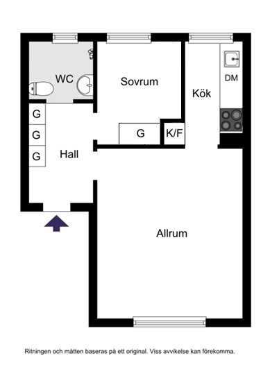Cedergrensvägen 33, 3 tr.