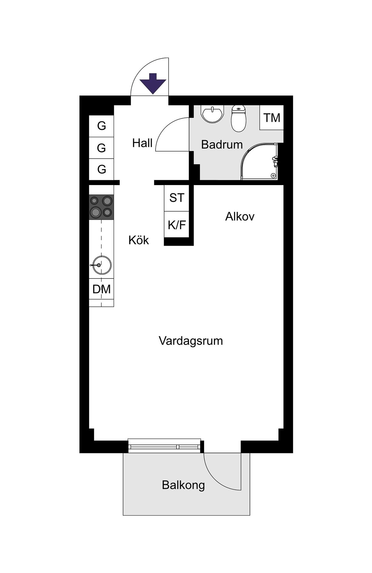 Tellusborgsvägen 90, vån 2