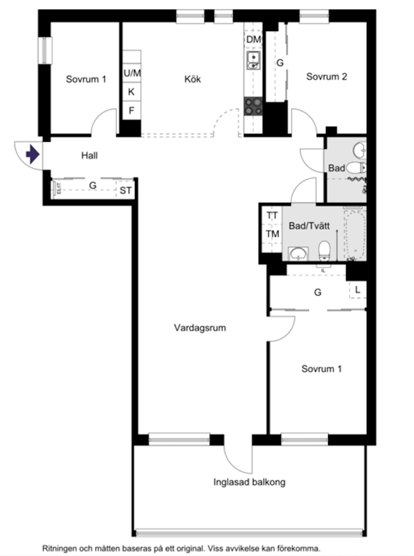 Sjöviksvägen 144, 7 tr!