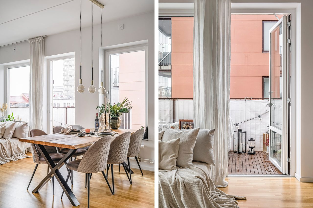 Årstaskogs väg 7A, högst upp!