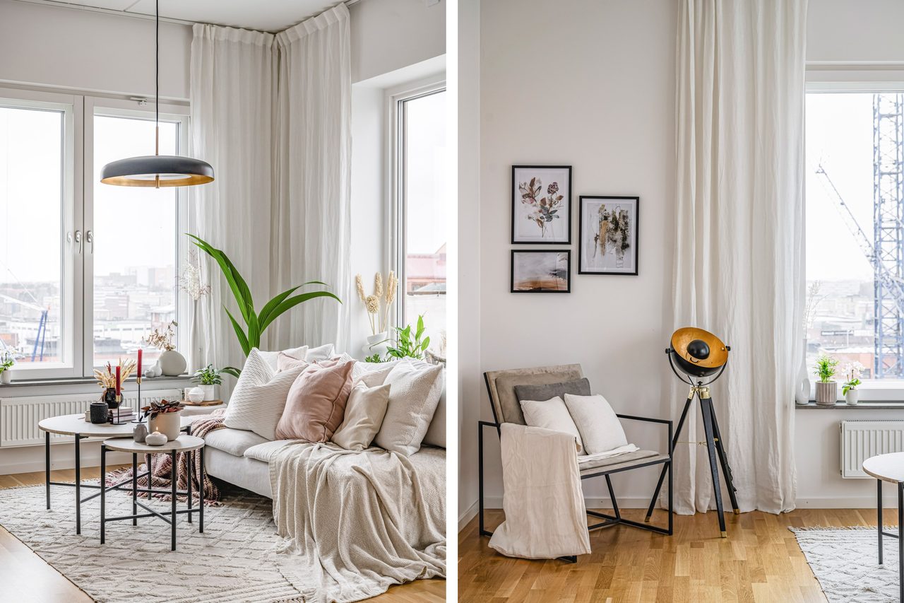 Årstaskogs väg 7A, högst upp!