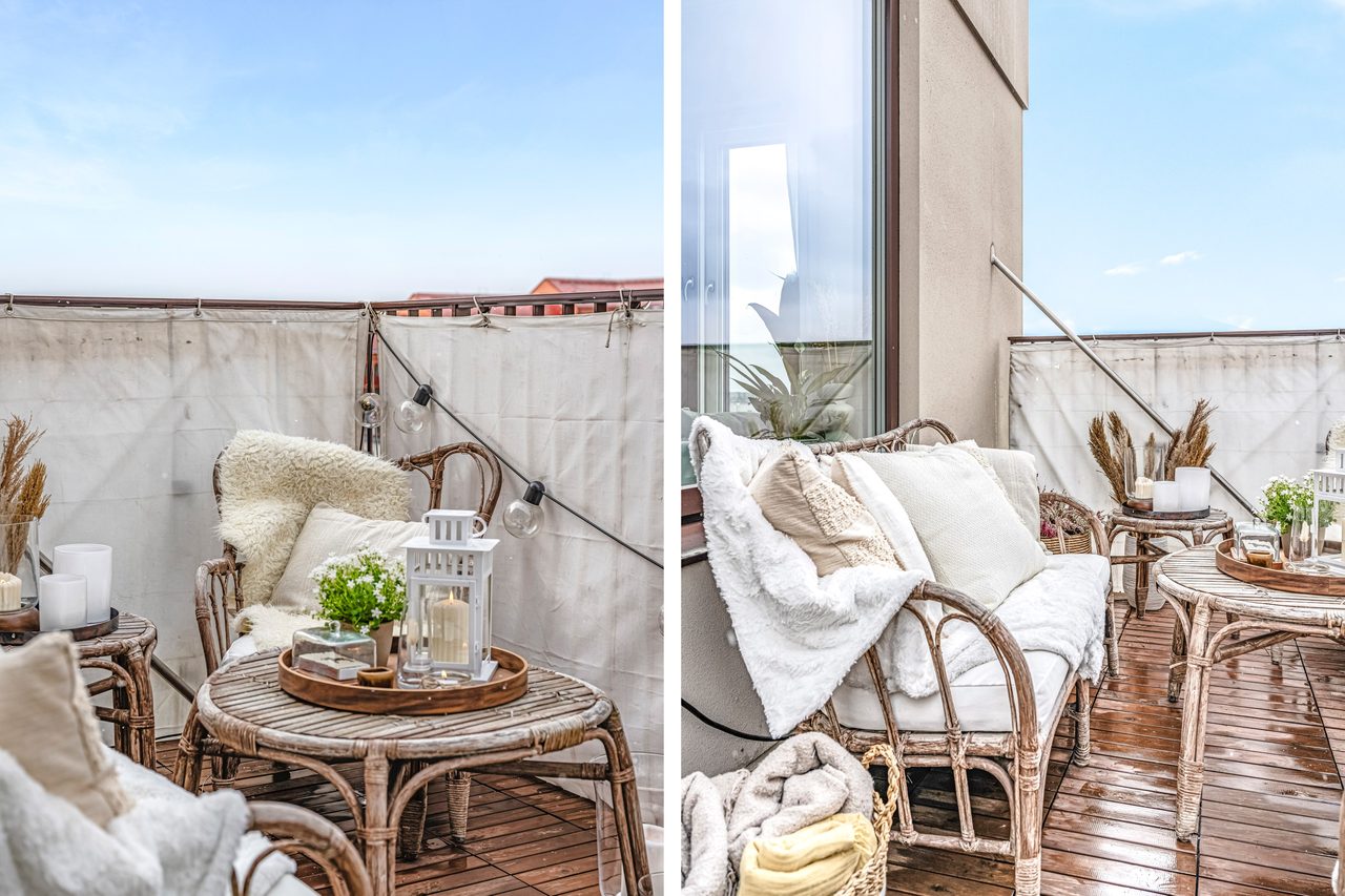 Årstaskogs väg 7A, högst upp!