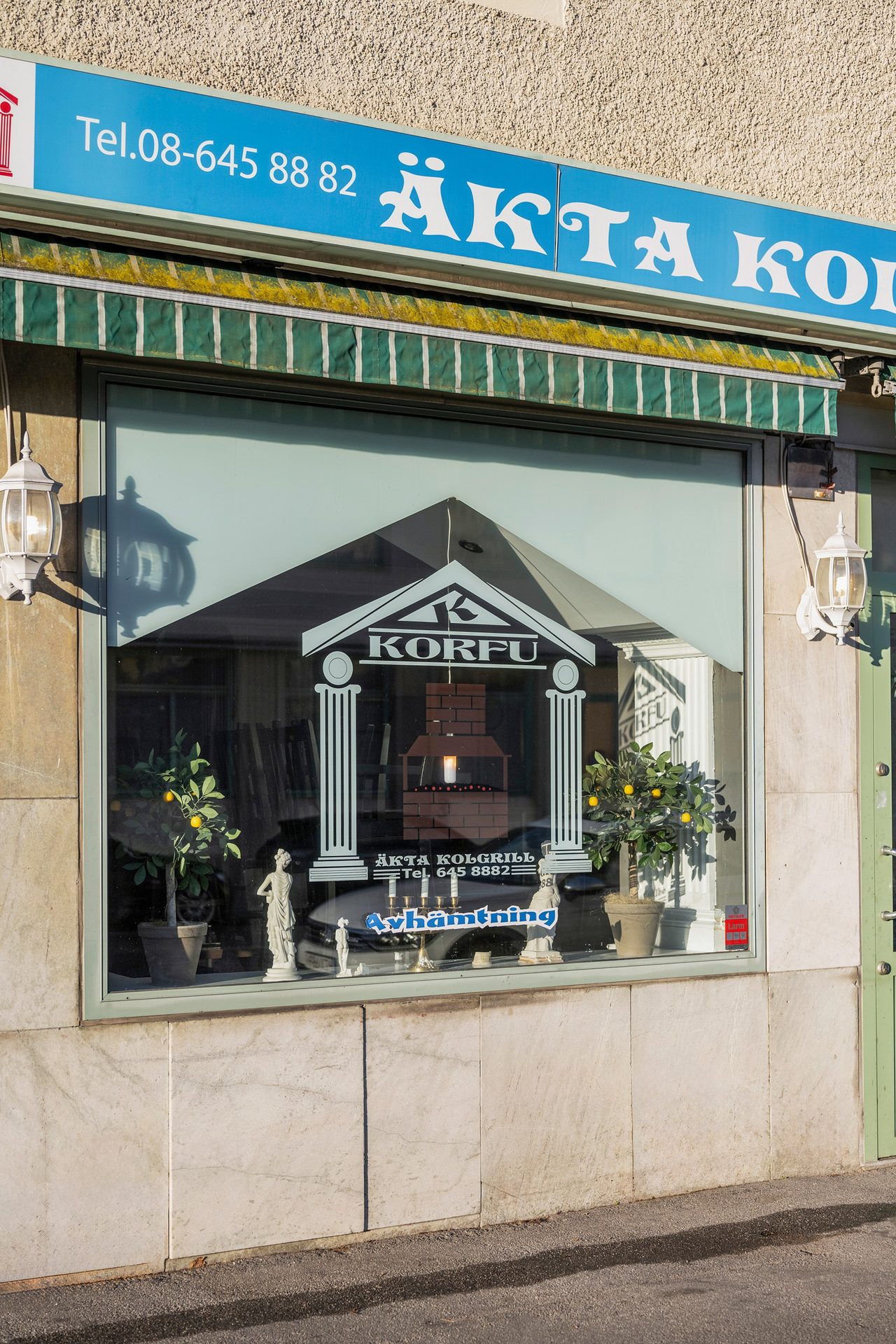 Korfu kolgrill