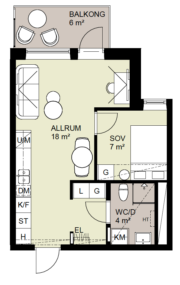 Årstaskogs Väg 7C, 8tr