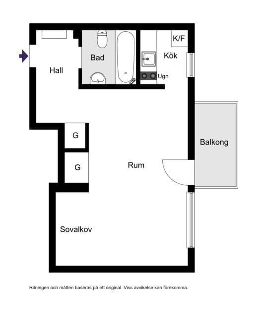 Bäckvägen 120, 3 tr.