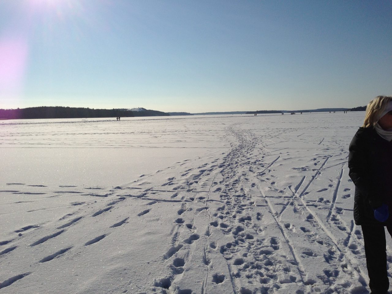 Vinteris på Mälaren