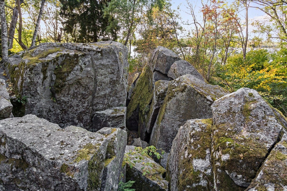 Ängsjö klätterklippor