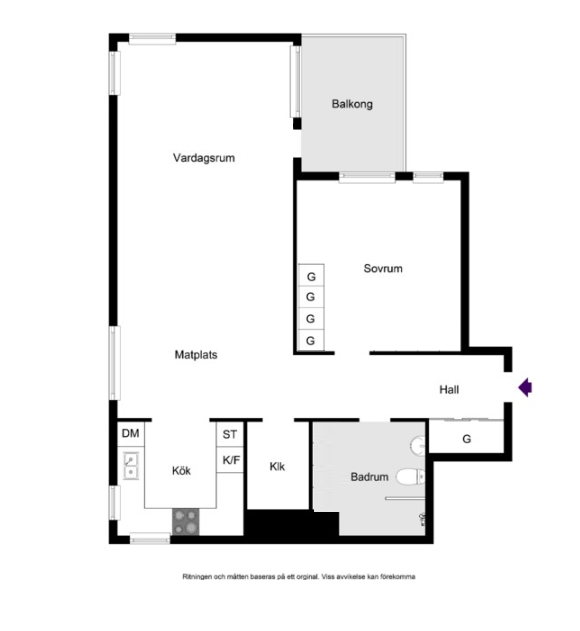 Planritning Aron lindgrens väg 10