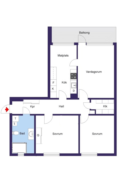 Askungevägen 3, Planskiss