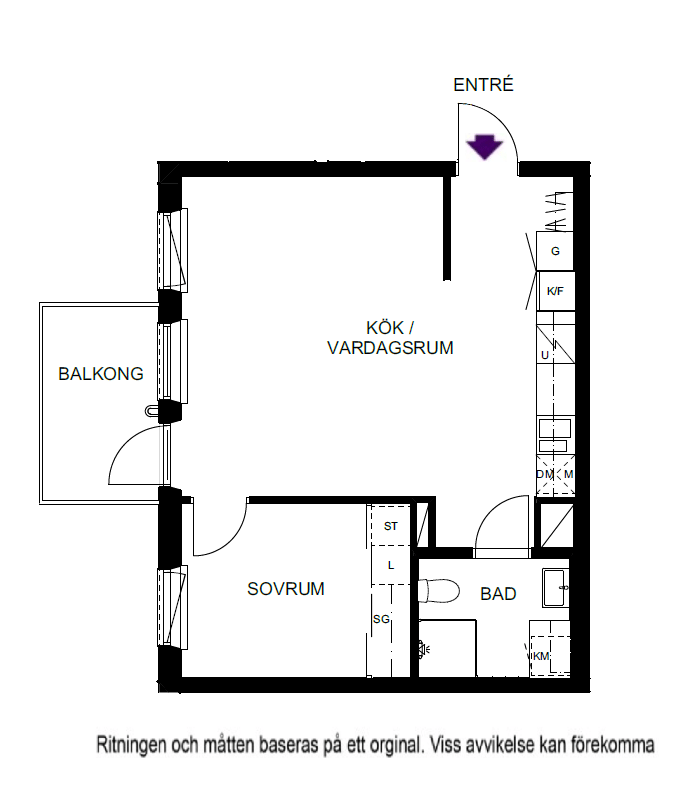 Planritning - Ålsta alle 12