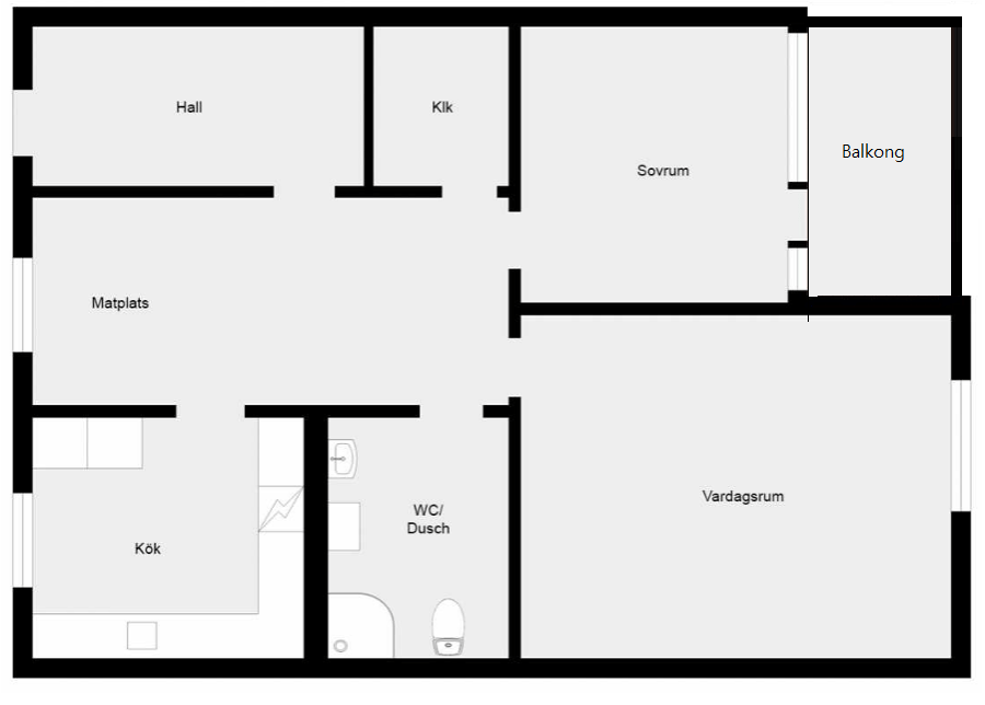 Veckovägen 4 - Planritning
