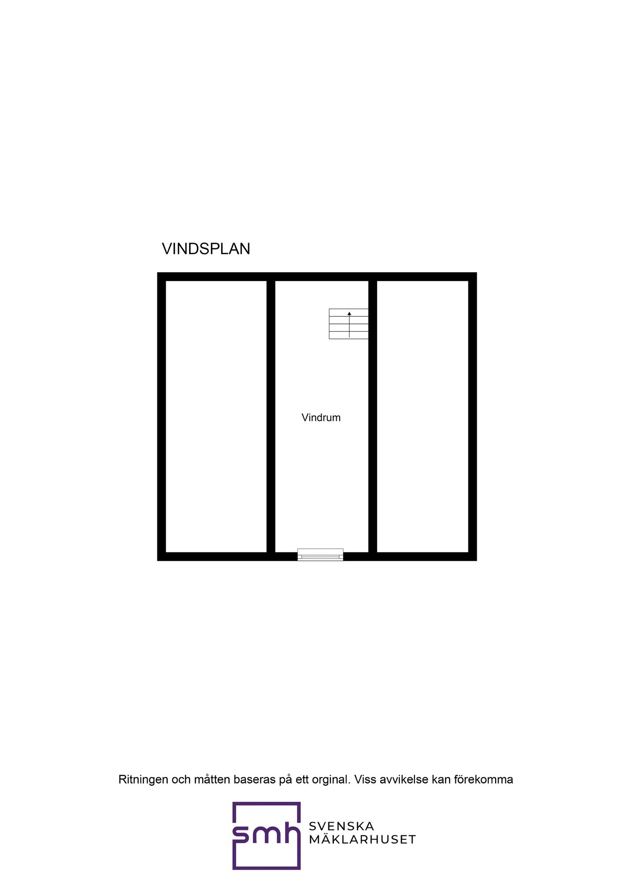 Planritning vindsplan