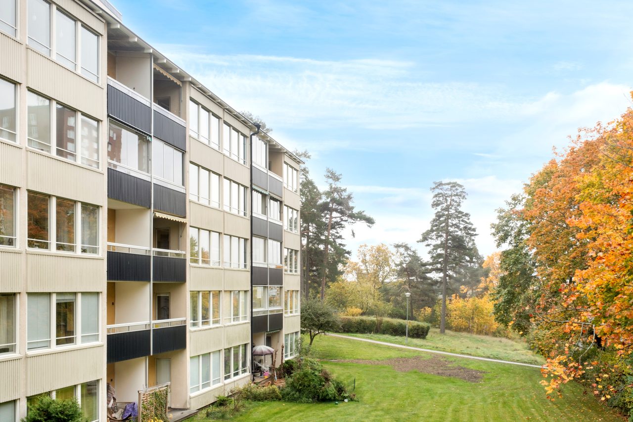 Västläge med balkong