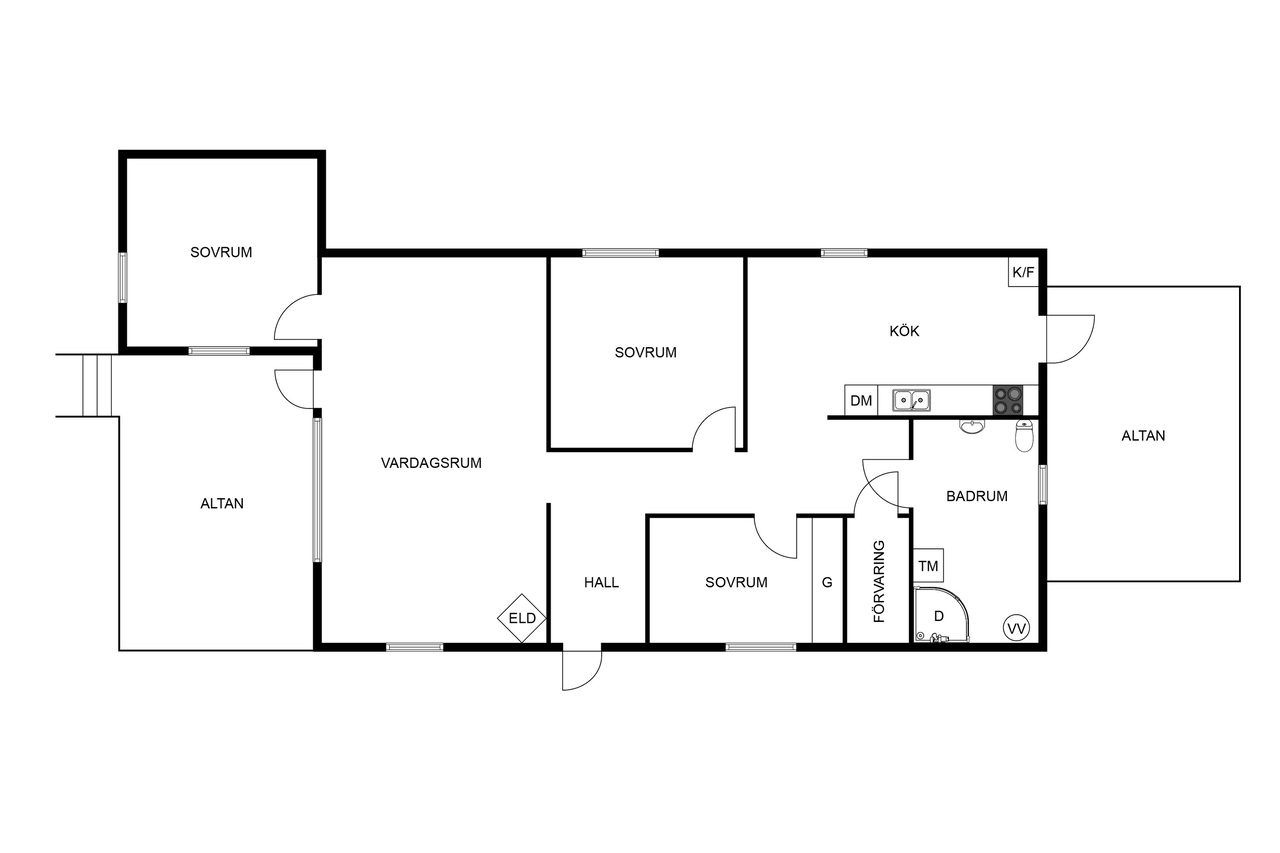 Planritning Larsered 311, Nygård