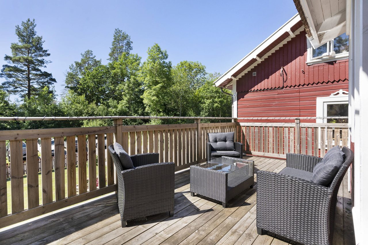 Härlig altan i söderläge!